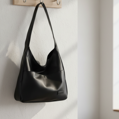 Bolso de Hombro Retro Minimalista, Ligero y Elegante.